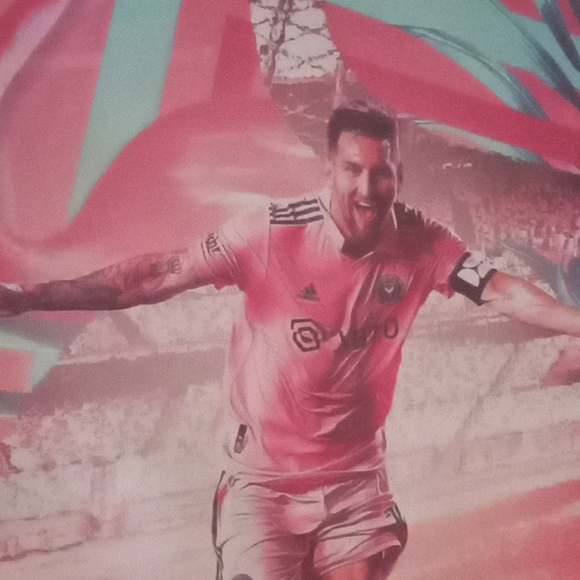 Football (Soccer) Superstar "Lionel Messi" Canvas Poster (13 inches x 19 inches) - Picture 2 of 4